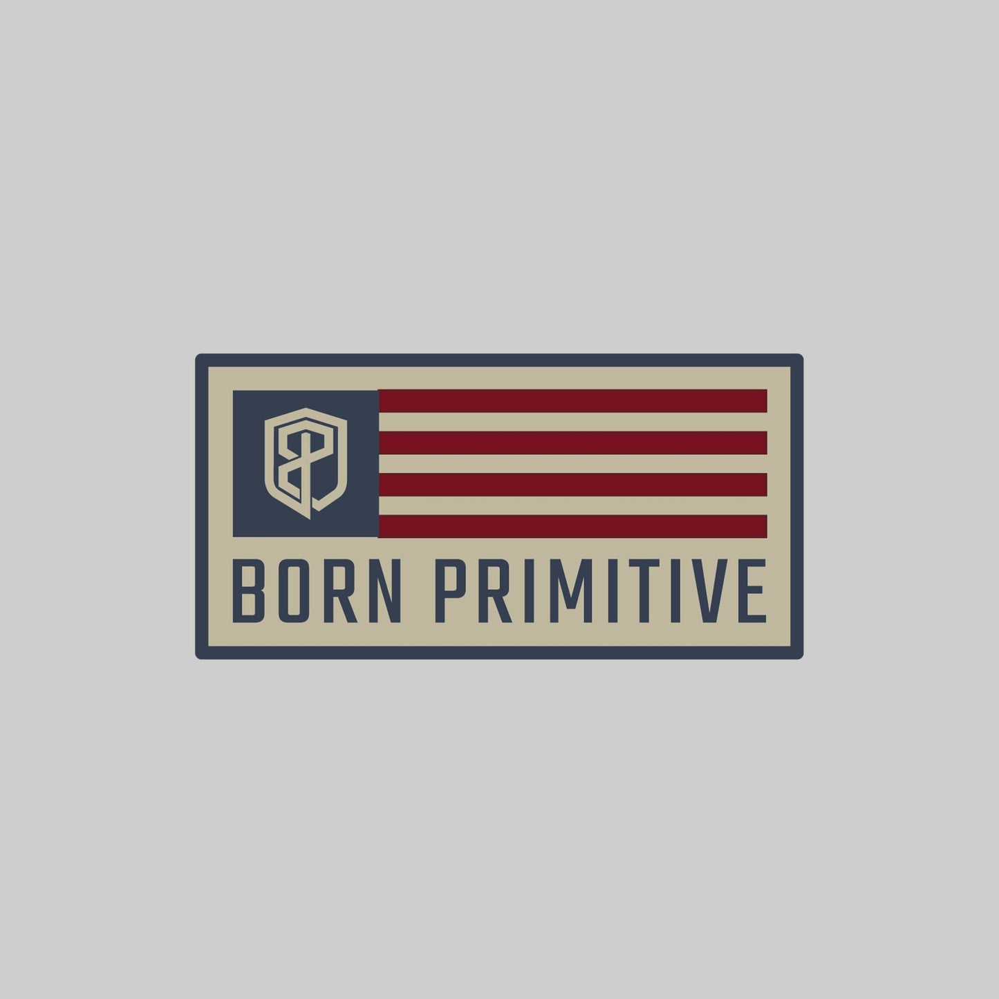 BP Patriotic Velcro Patch