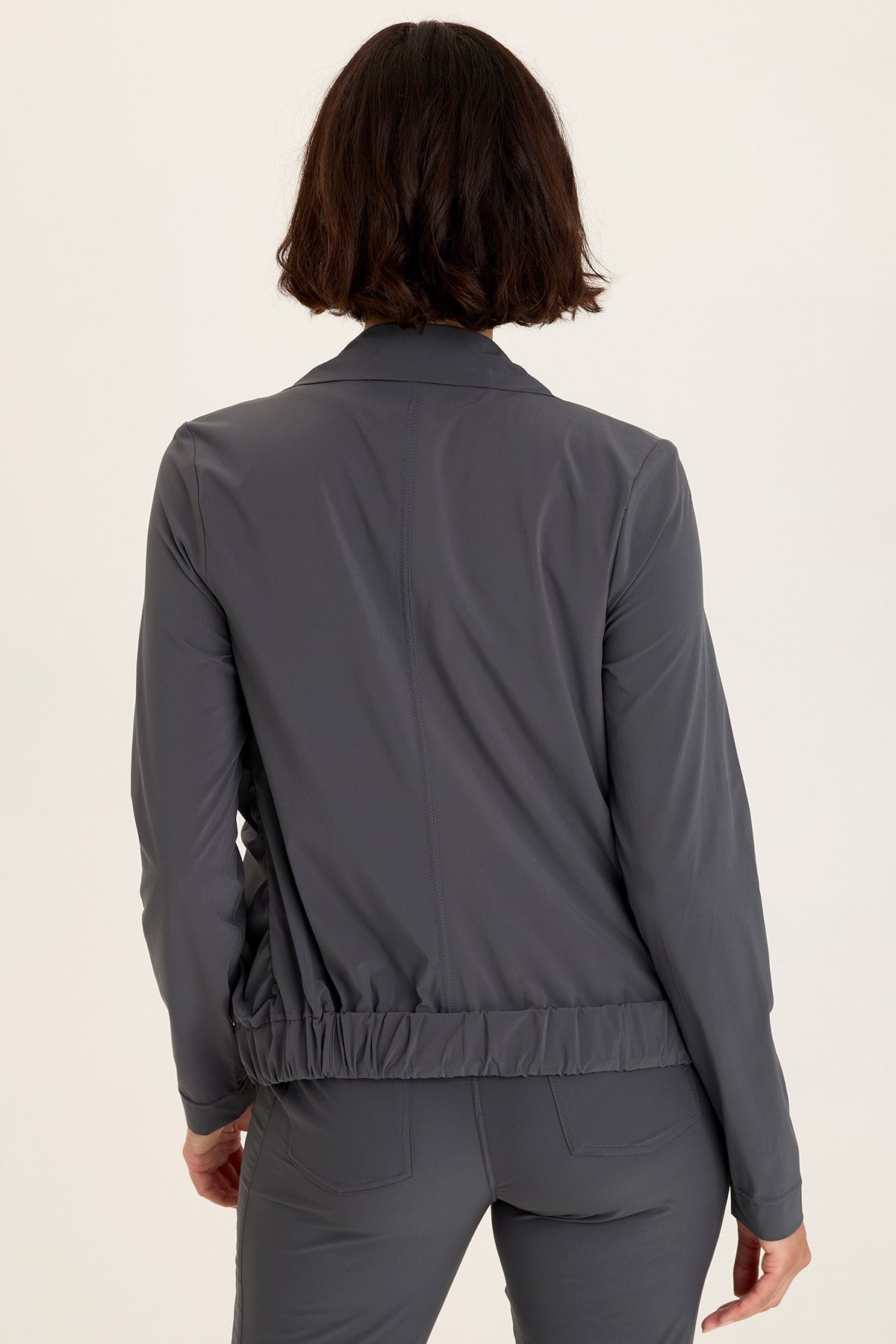 Momentum Whisper Stretch Ruched Active Jacket