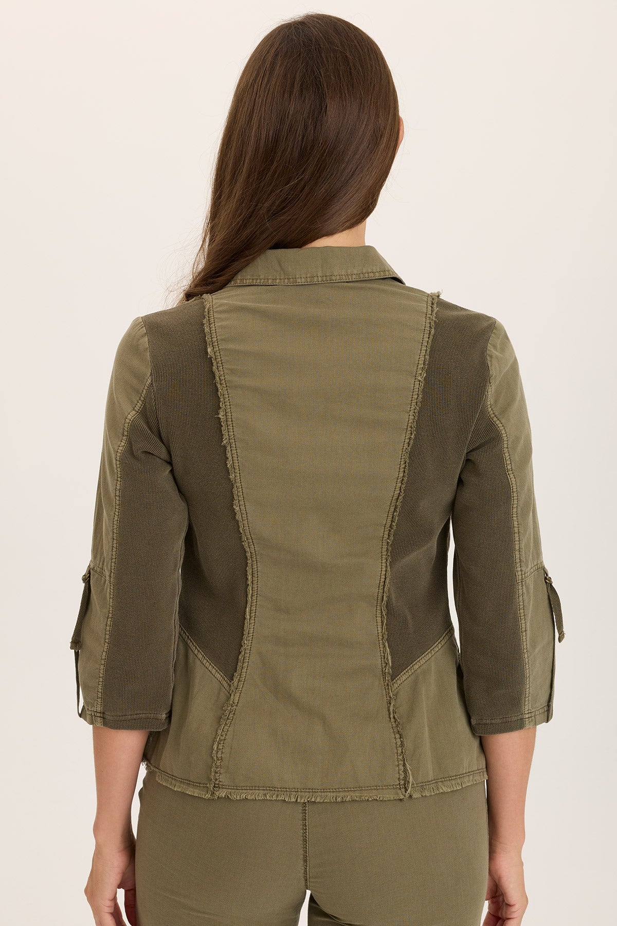 Linen Raphael Distressed Blazer