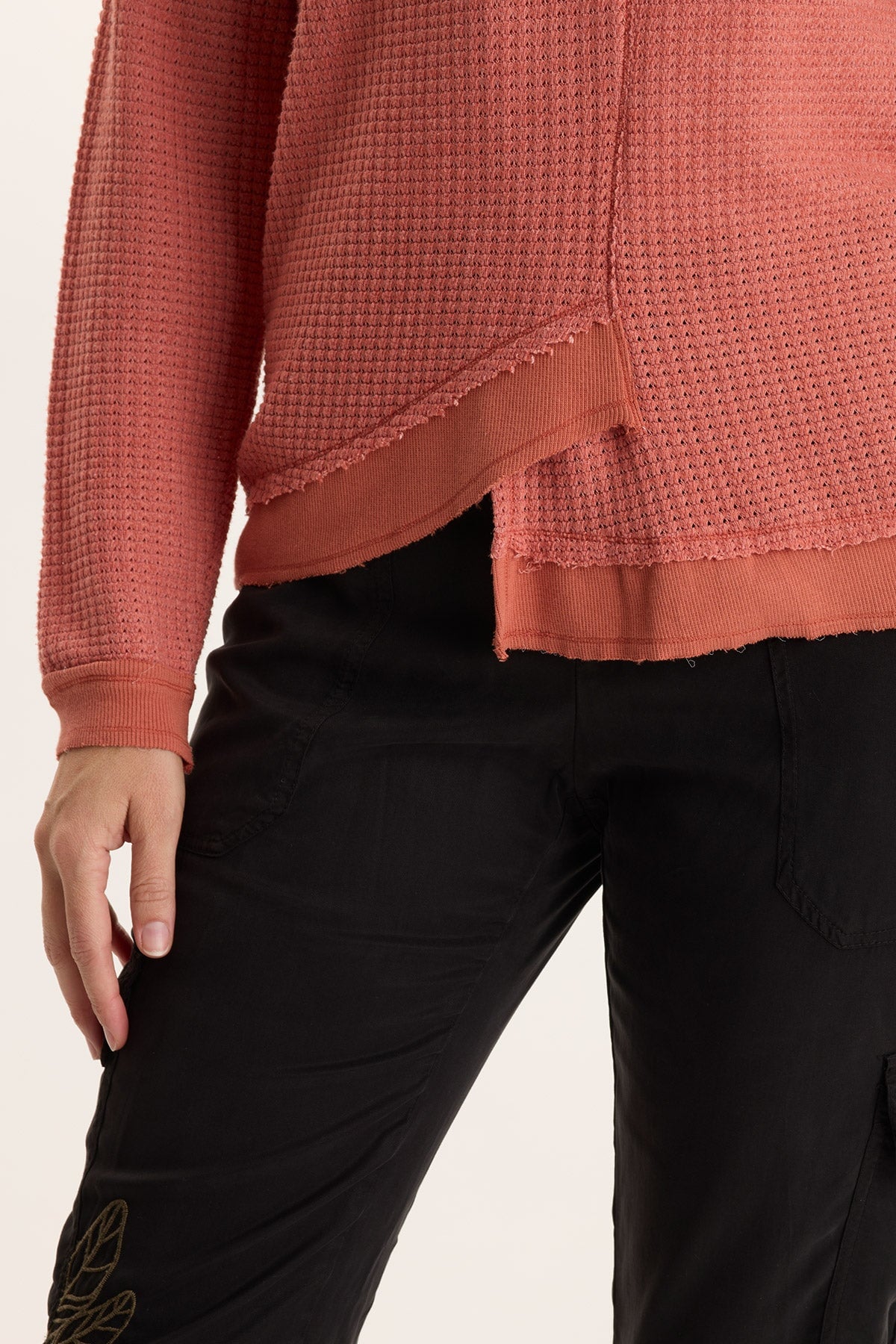 Alvis Thermal Asymmetrical Long-Sleeve Top