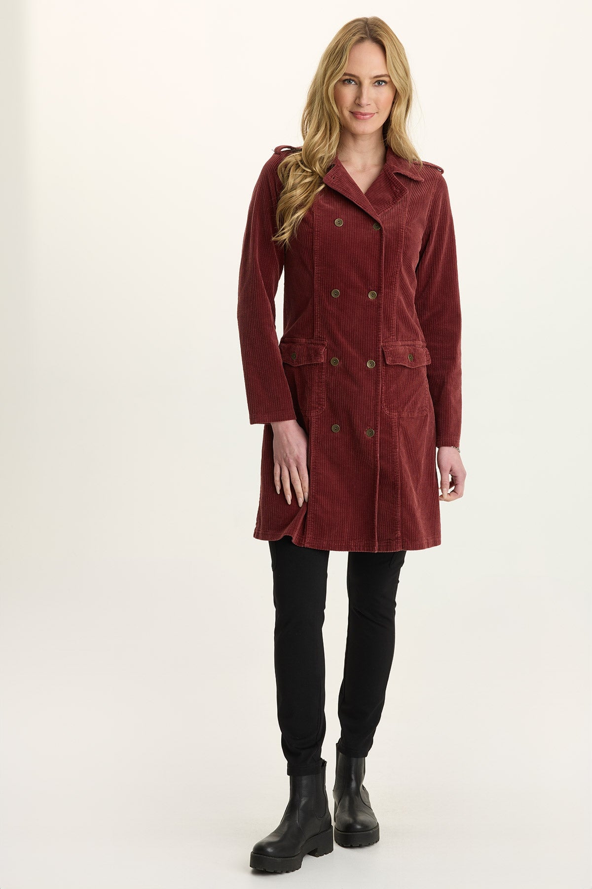 Risto Corduroy Trench Coat