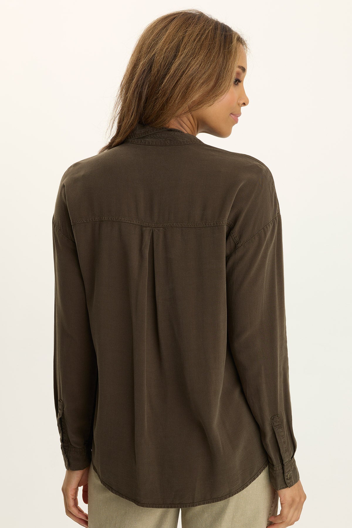 Dusten Lightweight Oversize Button-Up