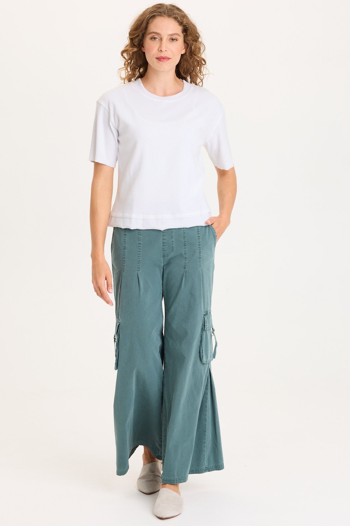 Cairns Longer Short Sleeve Double Hem Tee