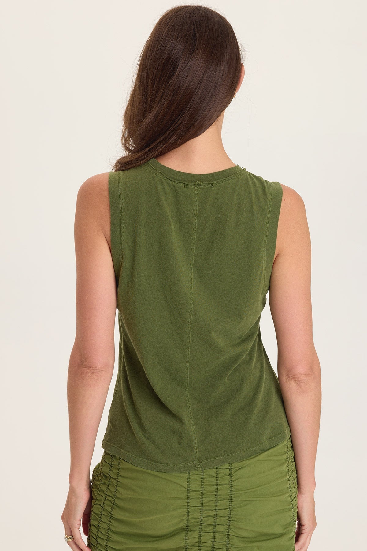 Bodie Raw Edge Jersey Tank
