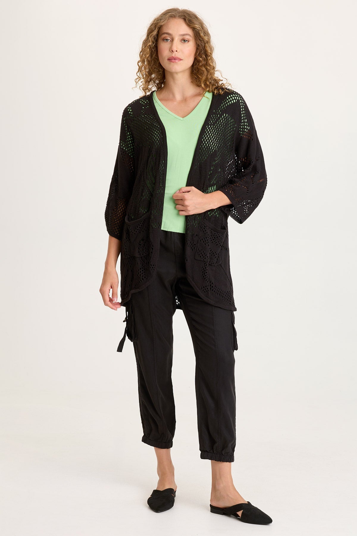 Sandro Jersey Lace-Up Top