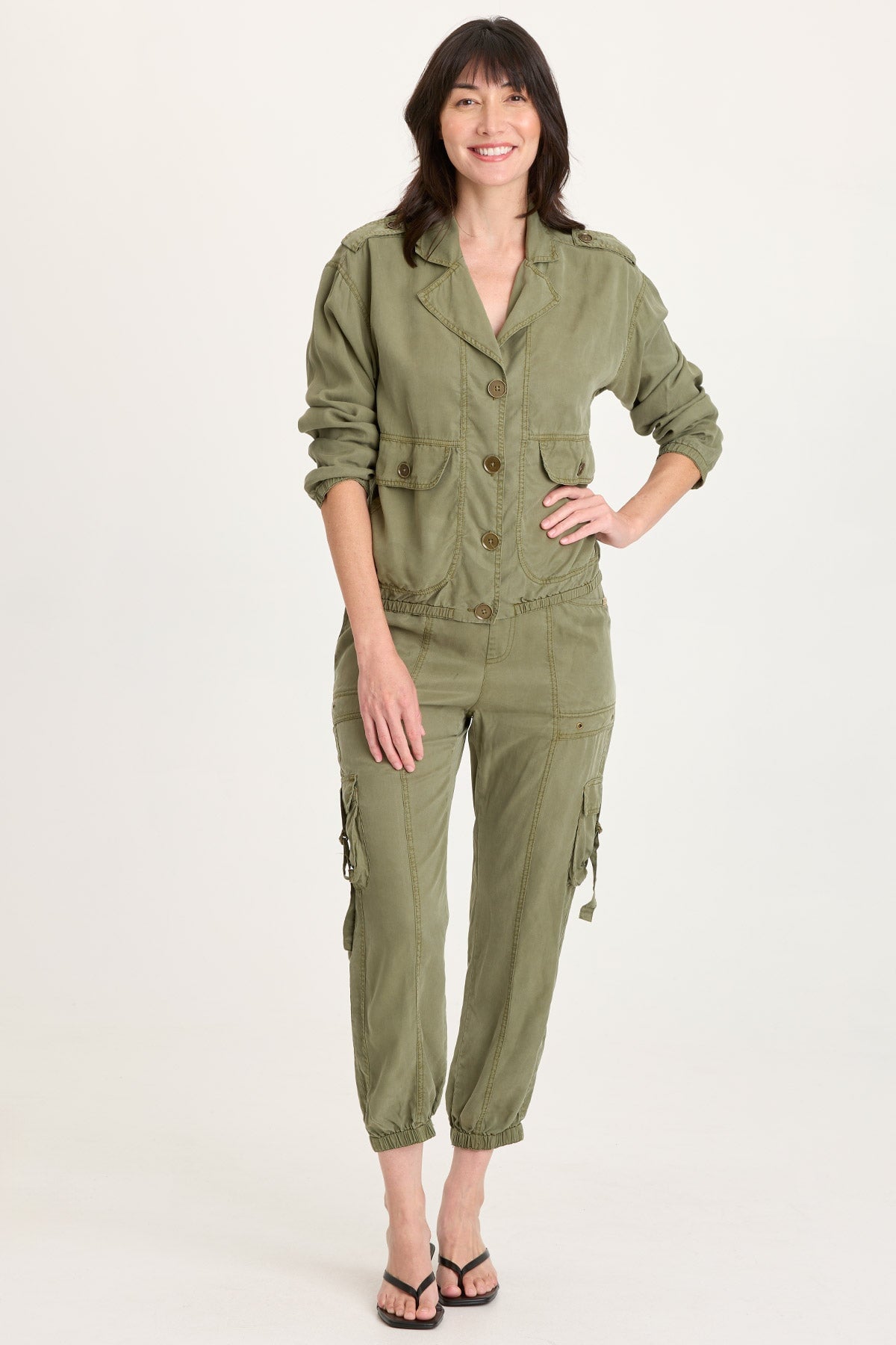 Olexa Twill Banded Cargo Pant