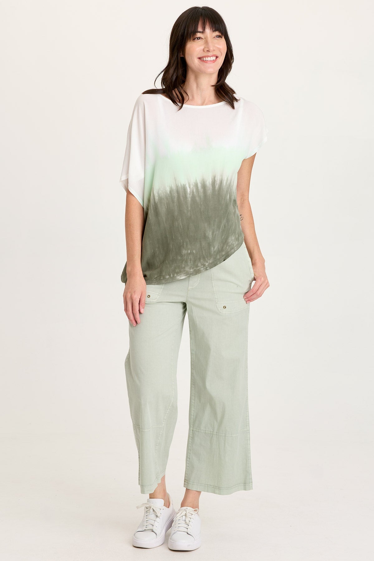 Helmi Asymmetrical Crepe Top