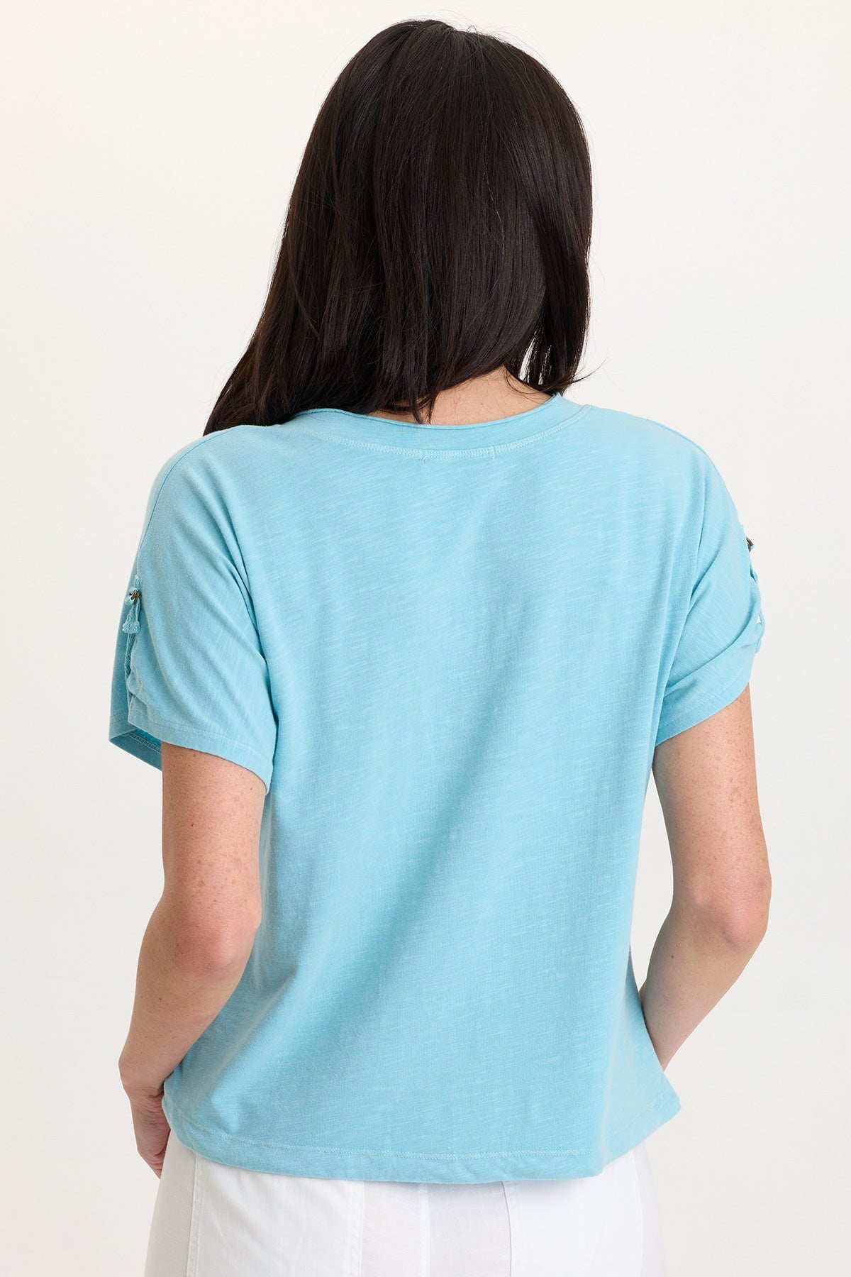 Knit Bower Cinchable Hem Top