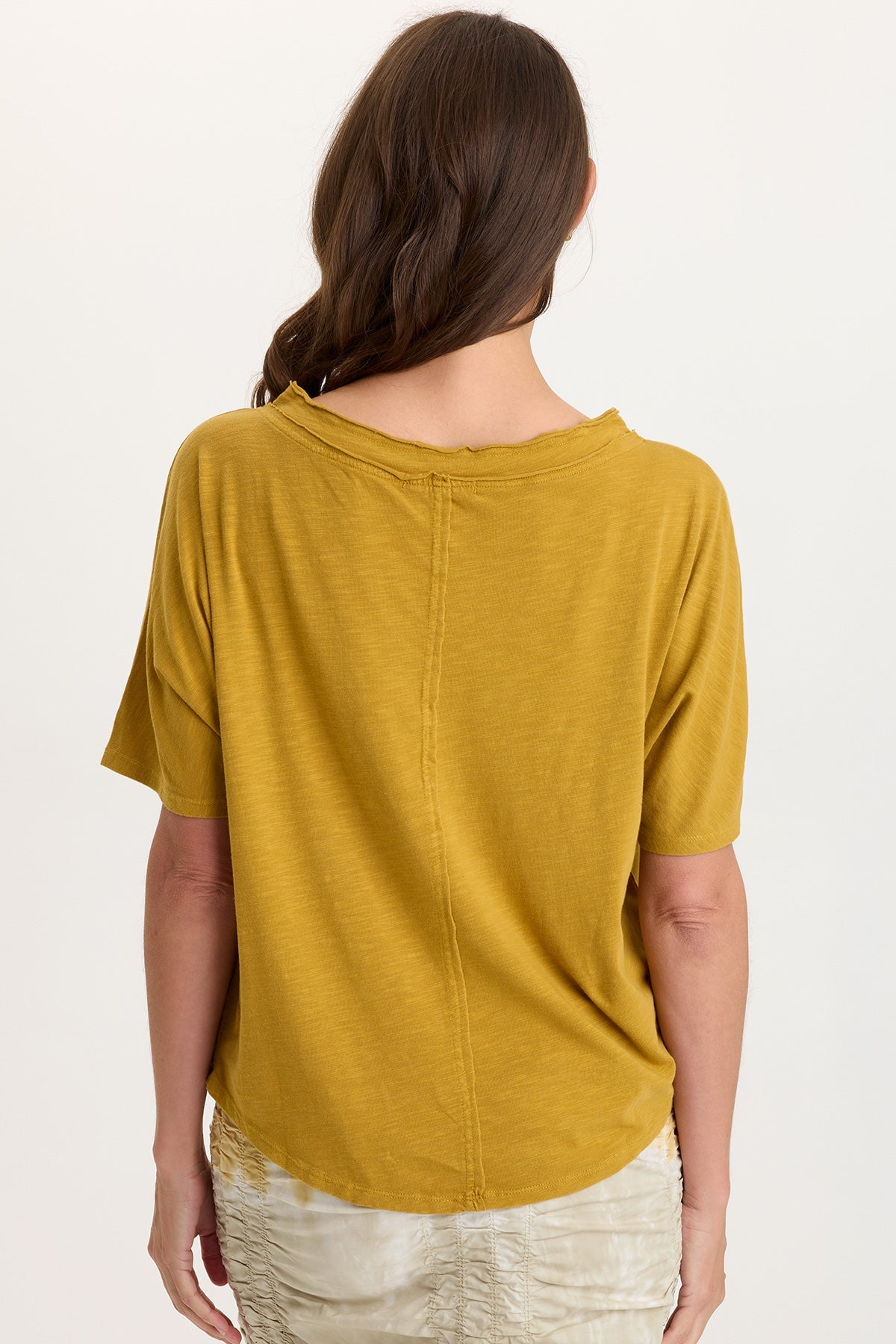 Lyra Jersey Boatneck Tee