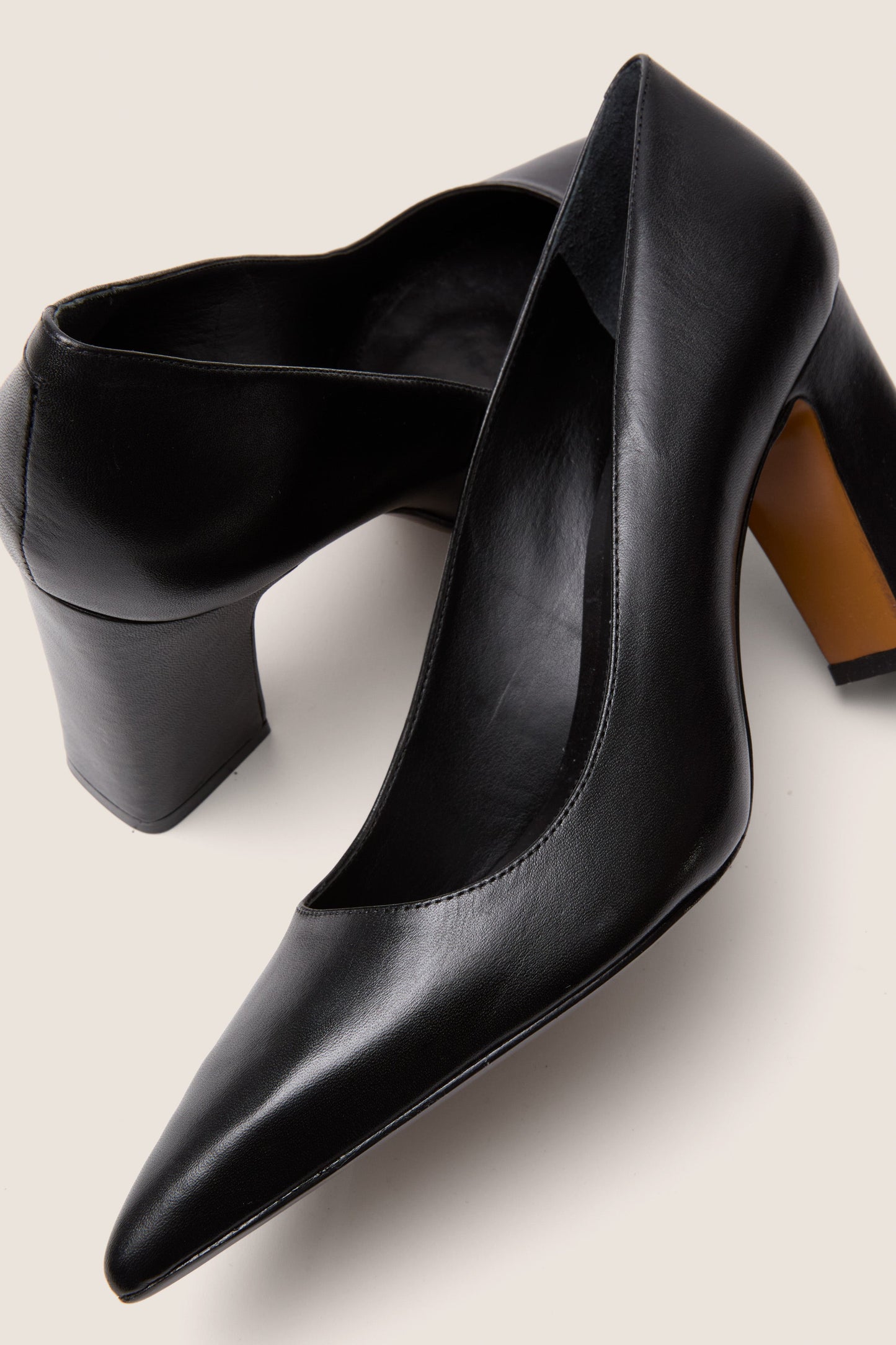 Black Eleanor Heels