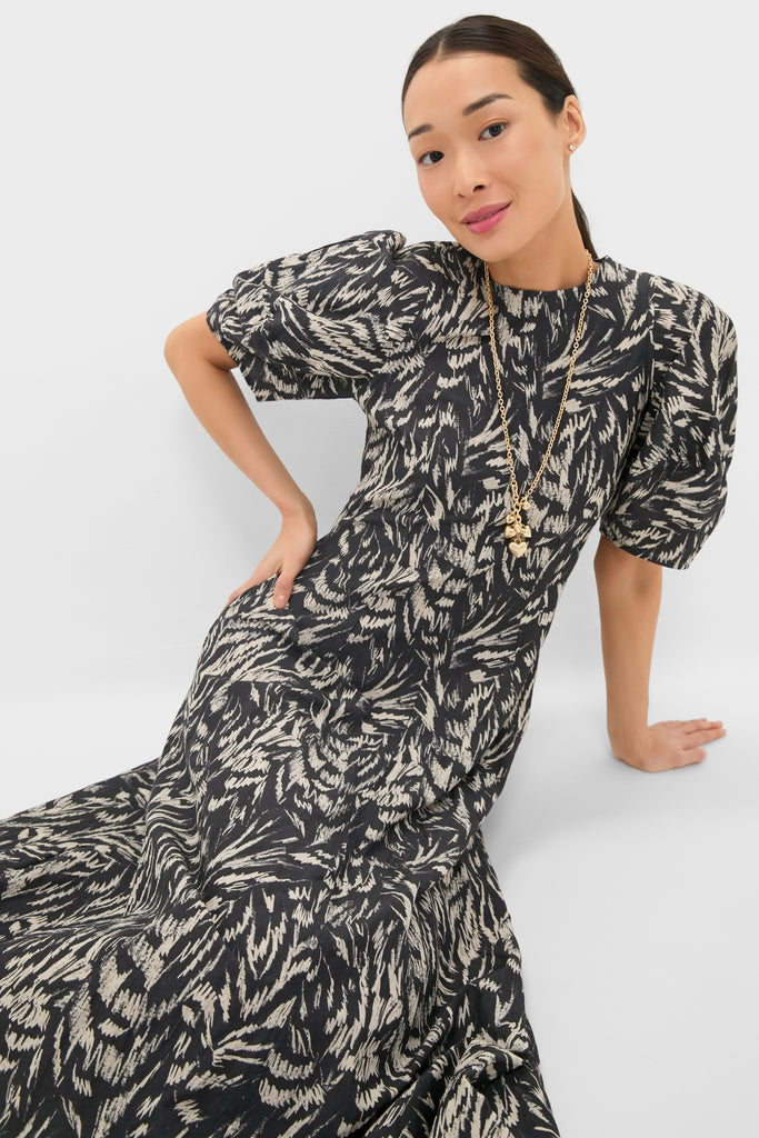 Abstract Animal Midnight Bettina Maxi