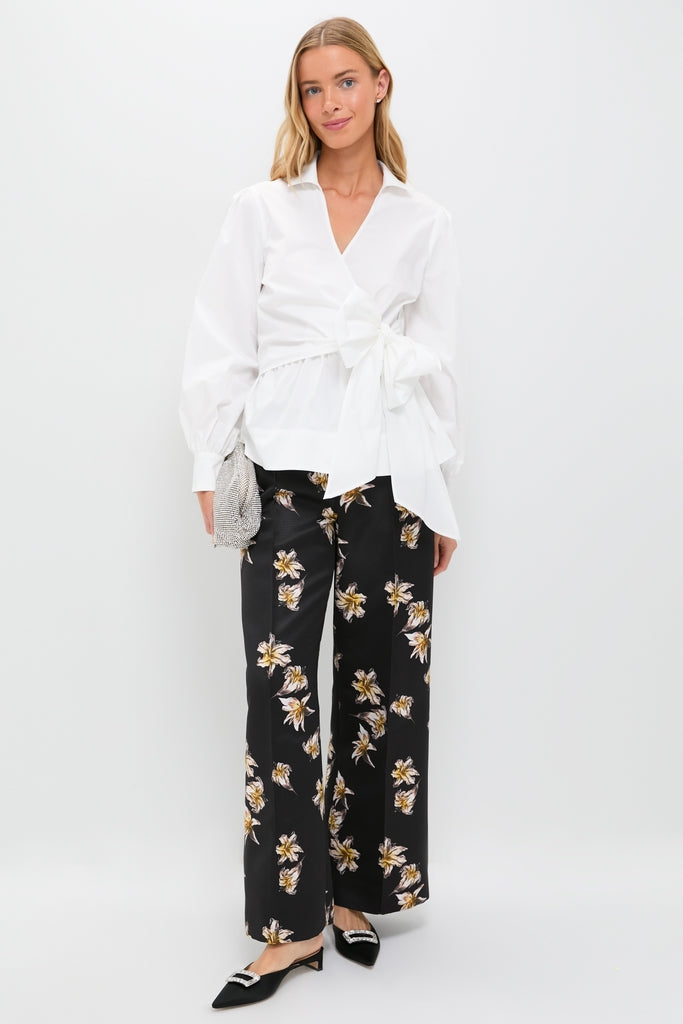Black and Yellow Daffy Trousers