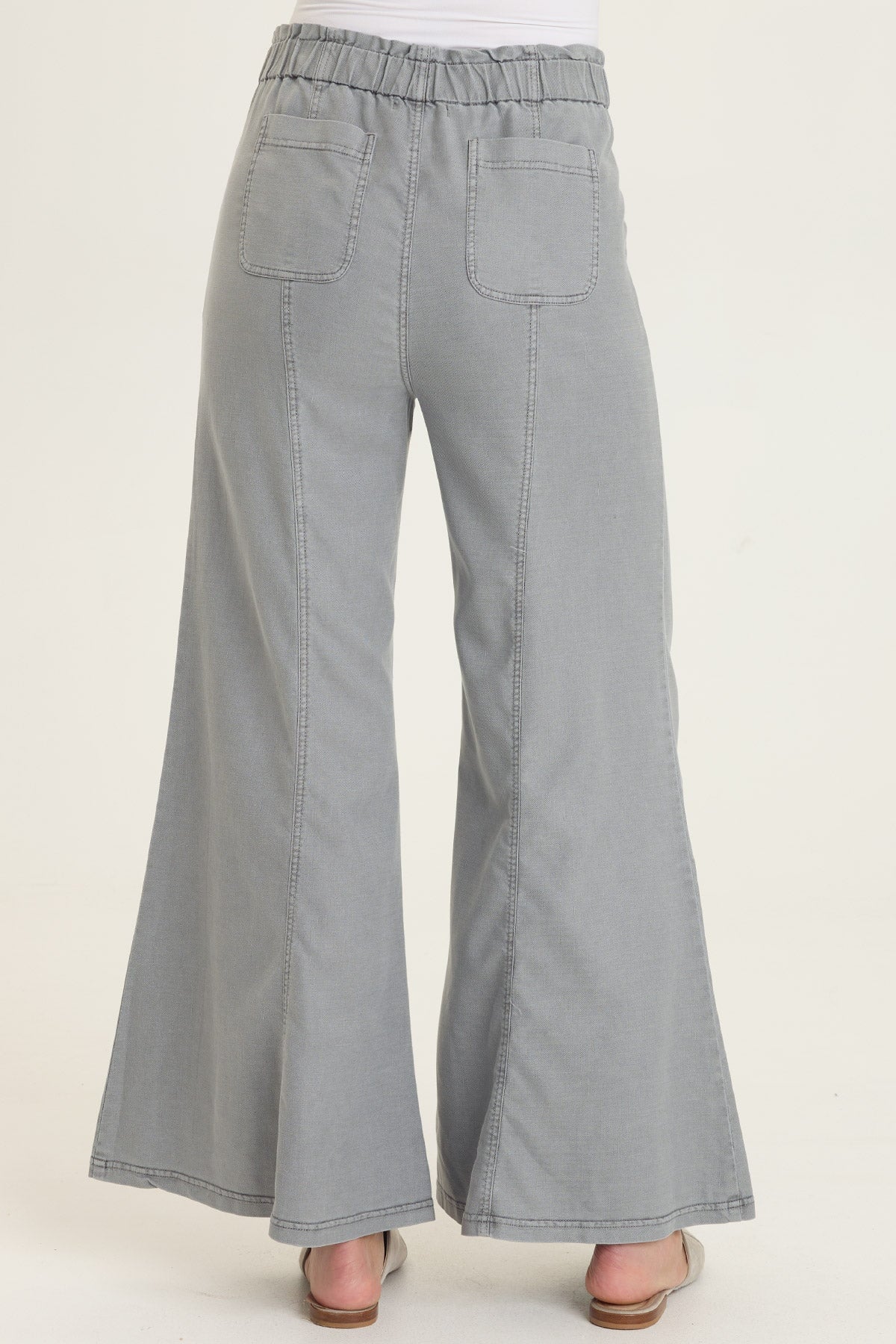 Faulk Twill Pull-On Bell Bottoms