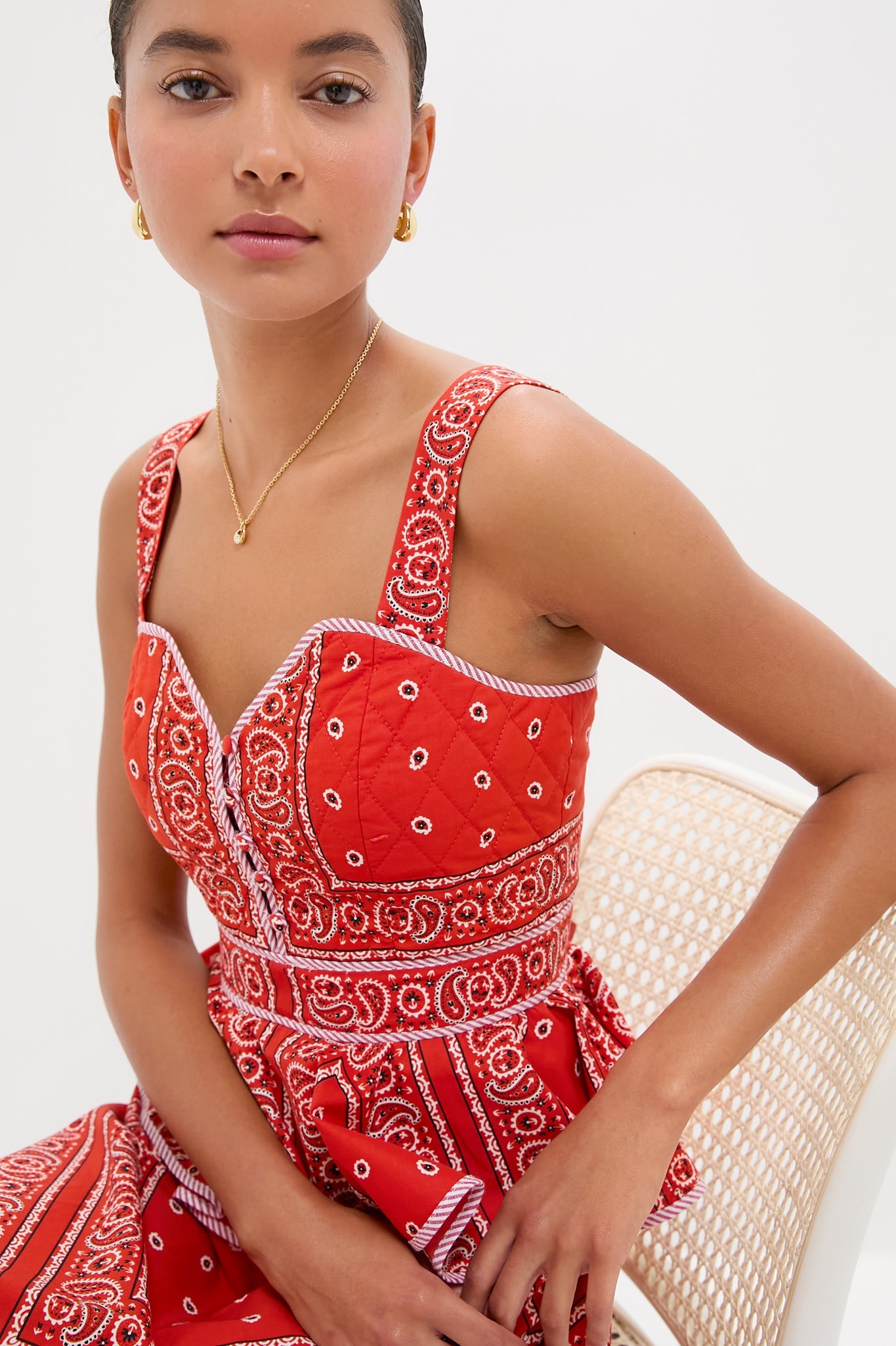 Aces Wild Red Lacey Dress