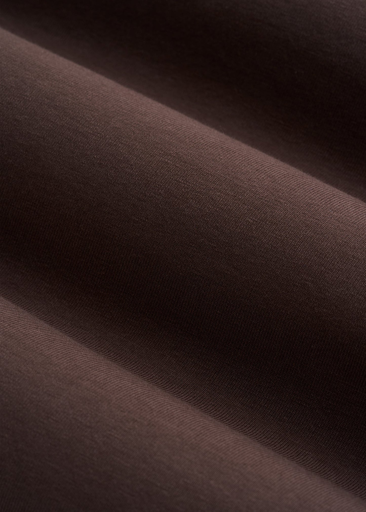 The Essential Modern Fit Crewneck Tee for Tall Men in Espresso