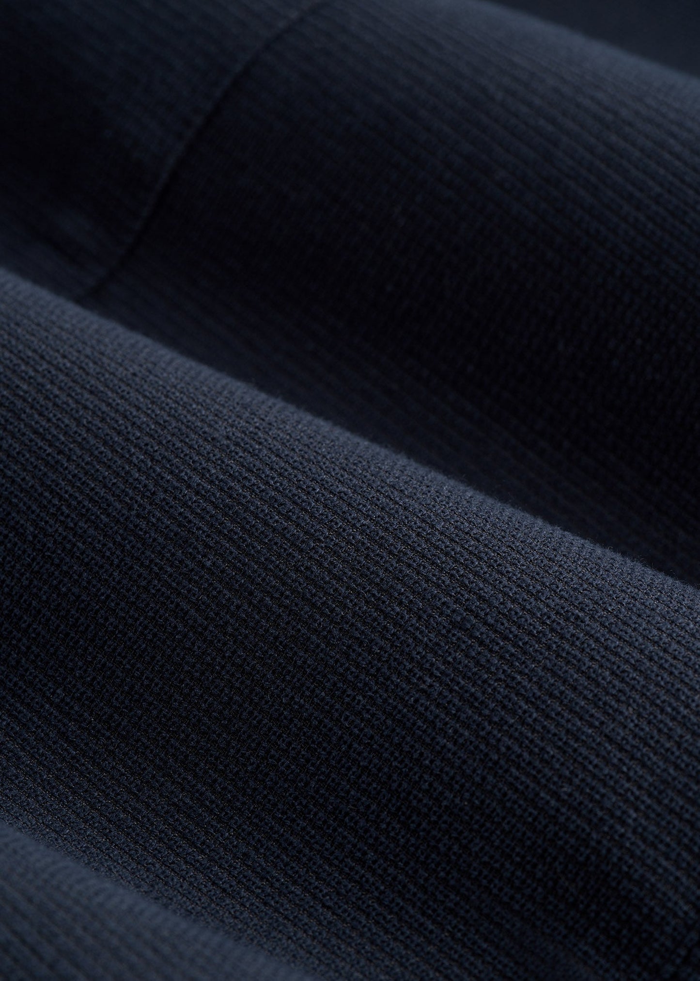 Textured Garment Washed Stretch Cotton Suit Pants for Tall Men in Evening Blue