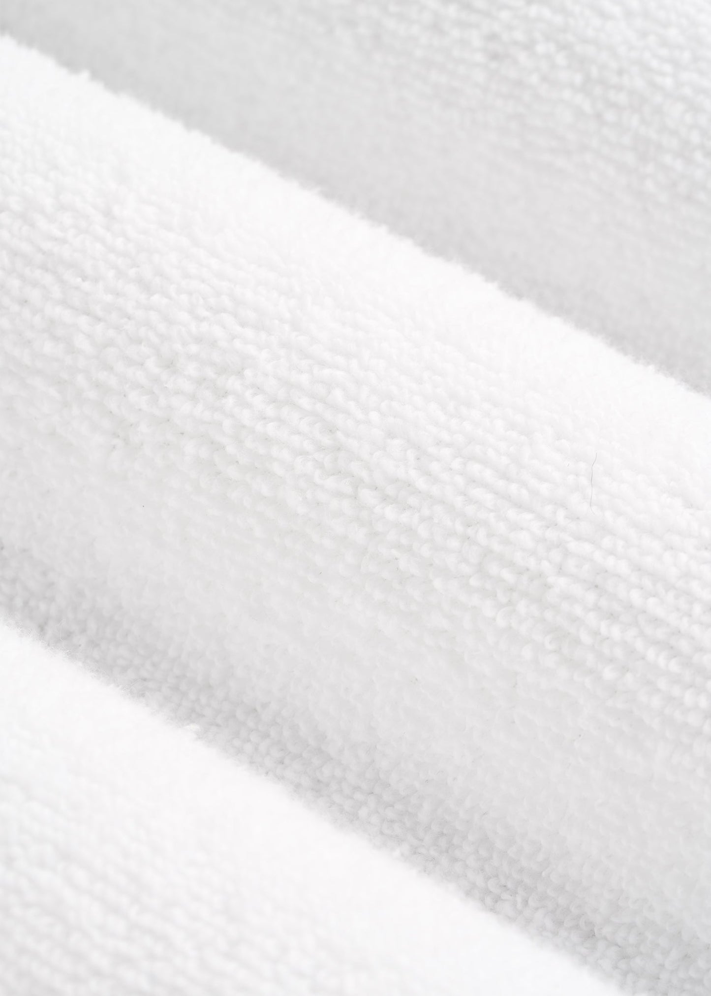 Luxe Zero Twist Cotton Hotel Robe for Tall Men in White