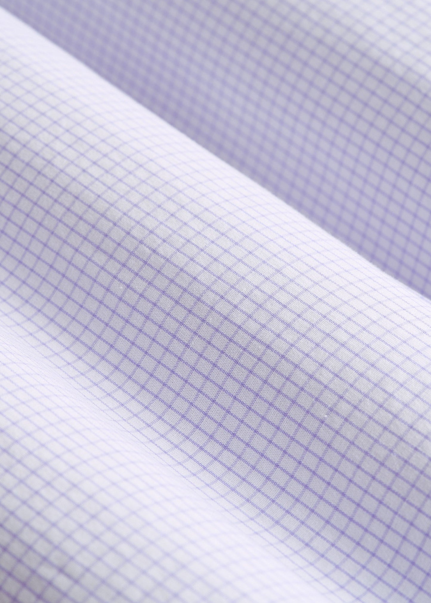 Oskar Easy Care Dress Shirt for Tall Men in Iris Mini Check