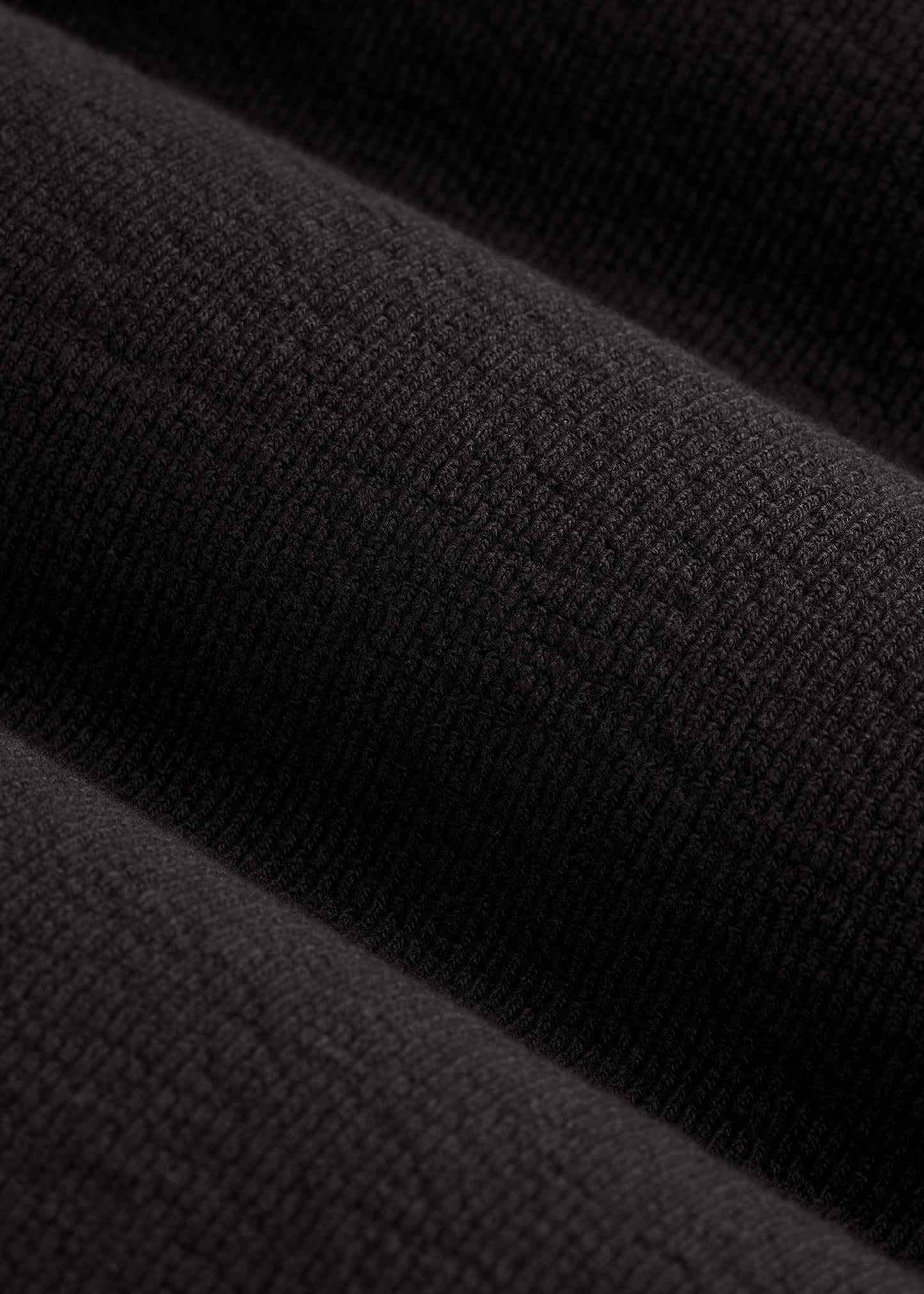 Terry Cotton Pull-On Shorts for Tall Men in Black