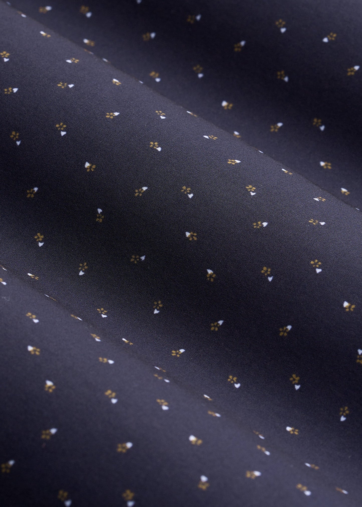 Traveler Stretch Dress Shirt in Dark Blue Floral