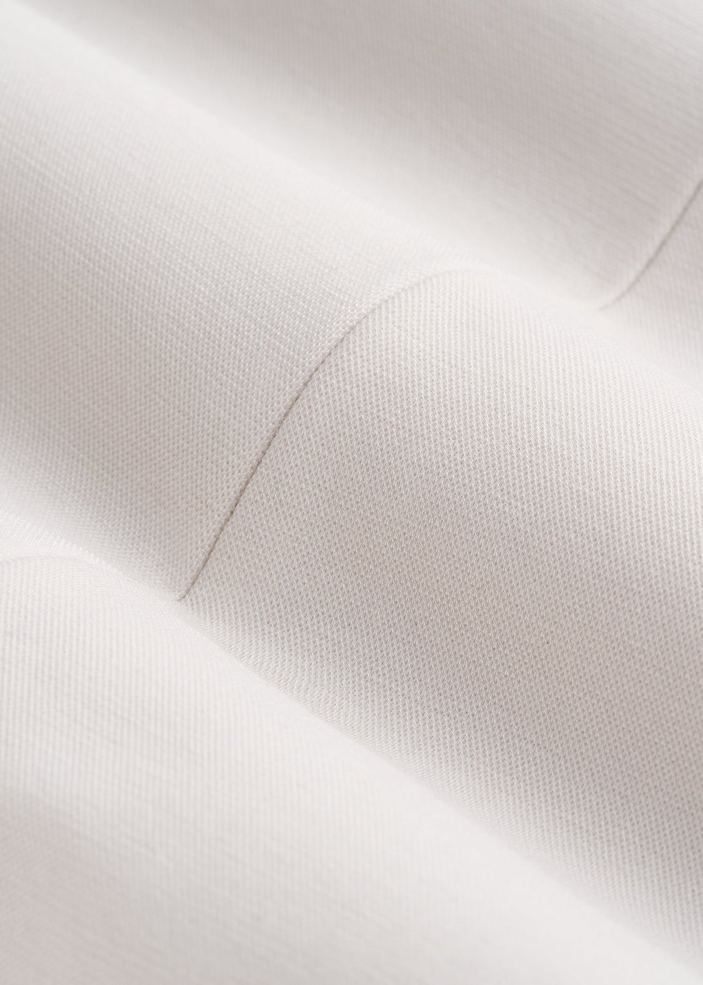 Freedom Flex Two-Button Slim-Fit Blazer for Tall Women in White Sand