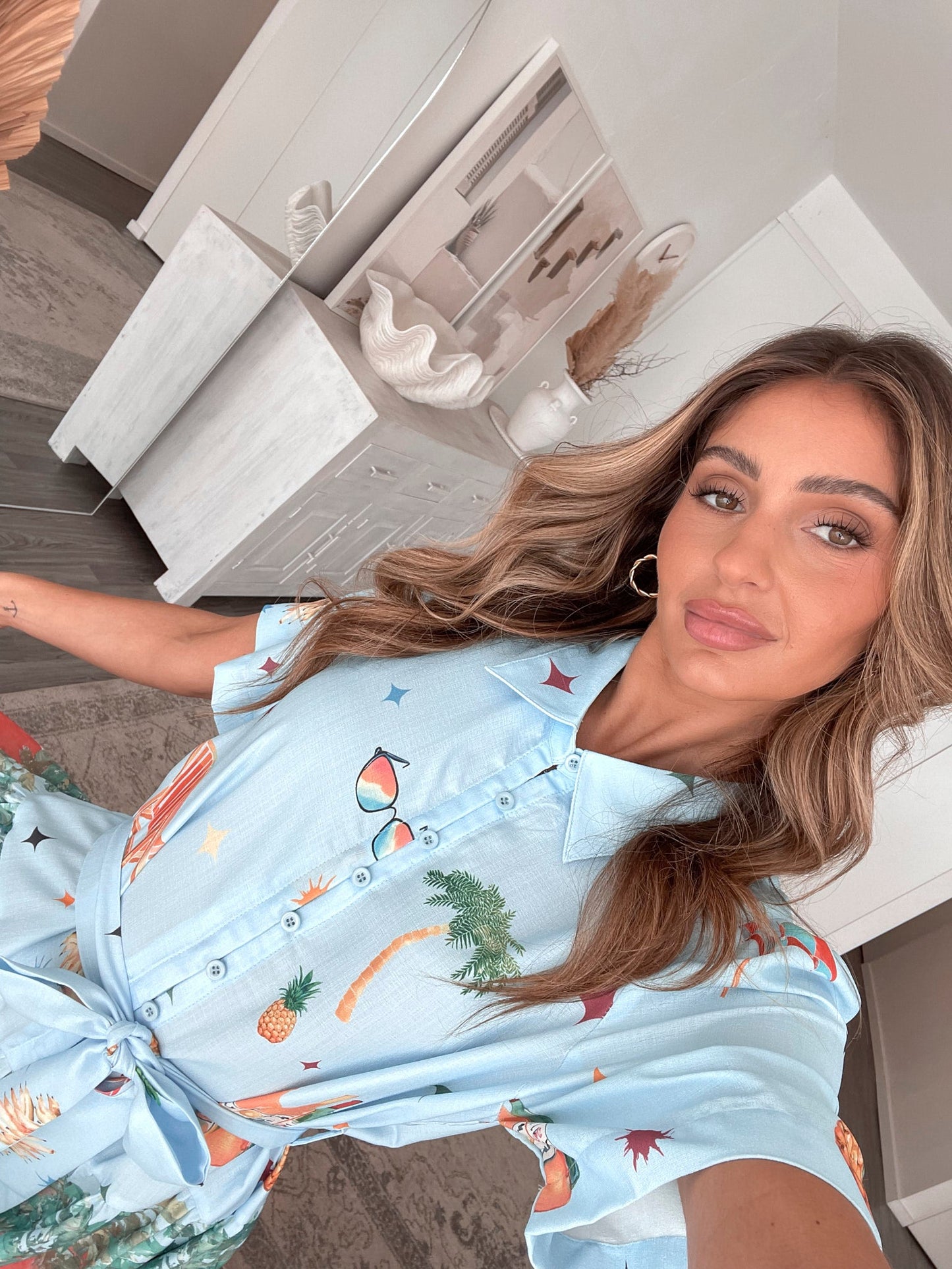 Dakoda Dress - Multi | Women's Printed Shirt Dress