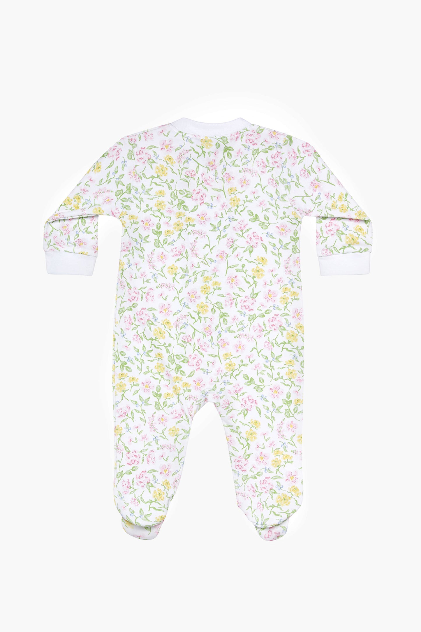 Berry Wildflowers Zipper Footie