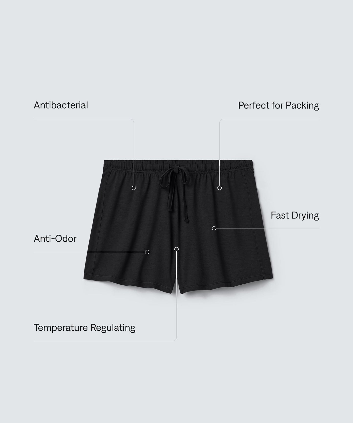 Women's Merino Sleep Shorts