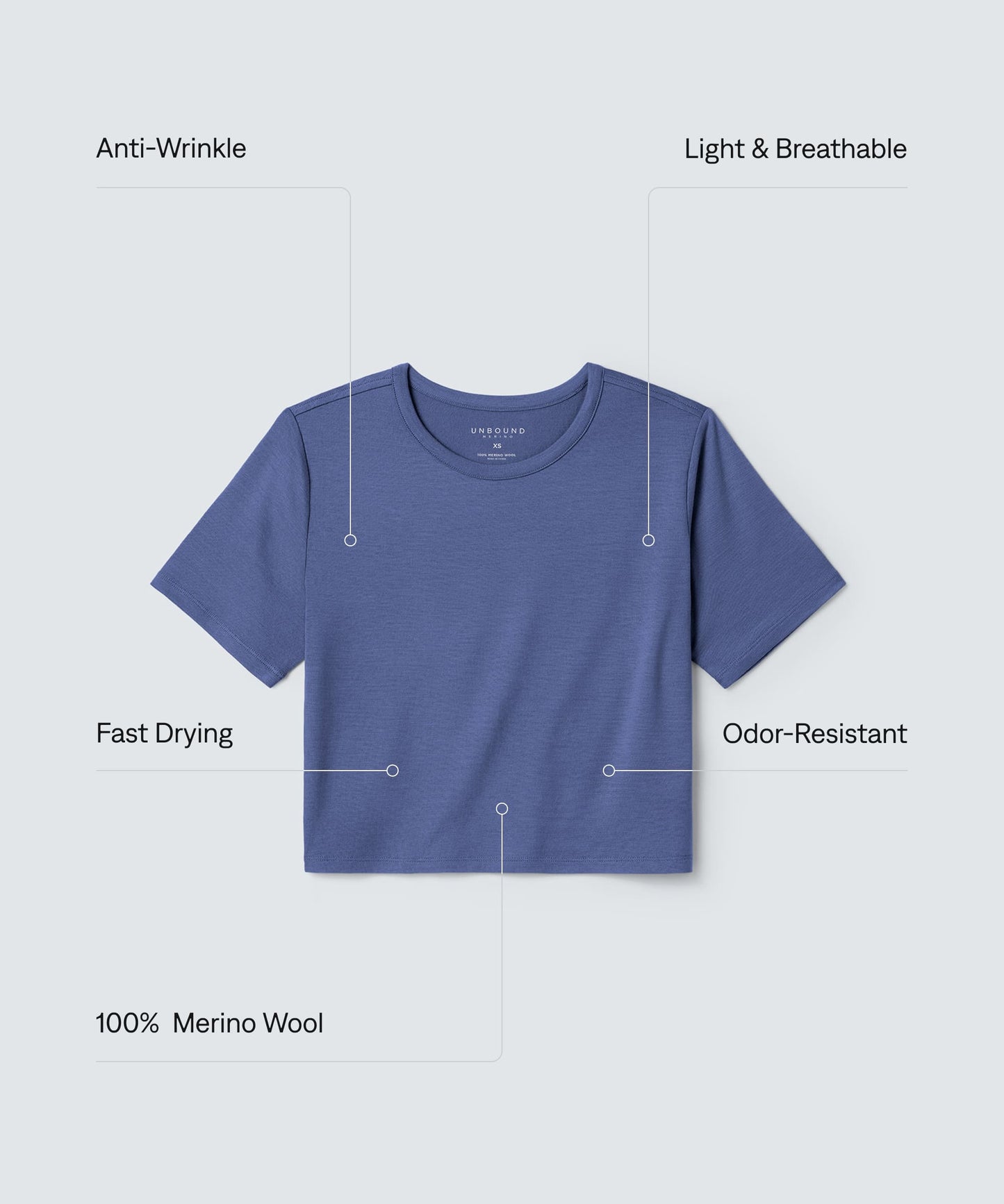 Women's Merino Boxy Tee