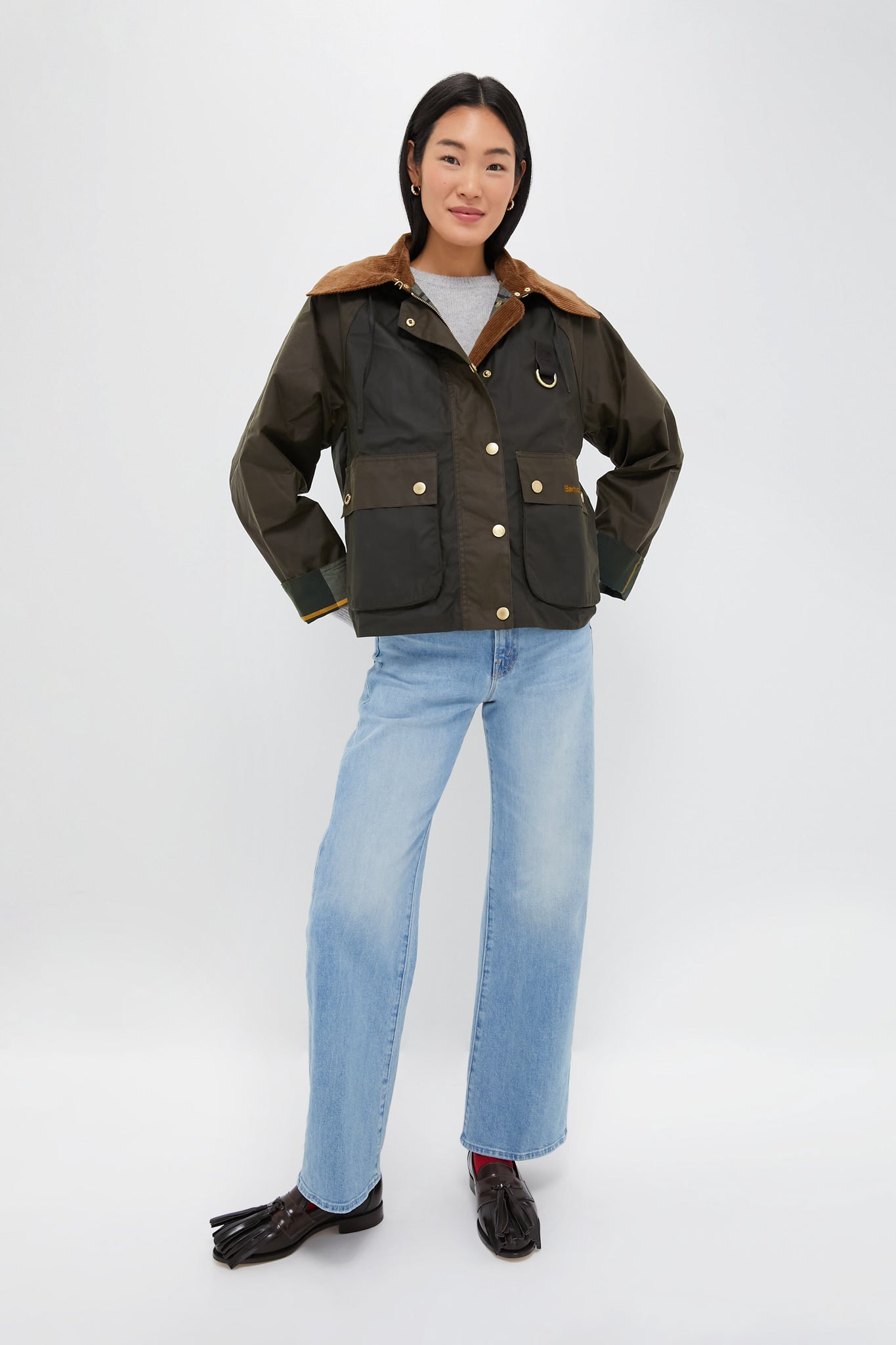 Archive Olive Reighton Wax Jacket