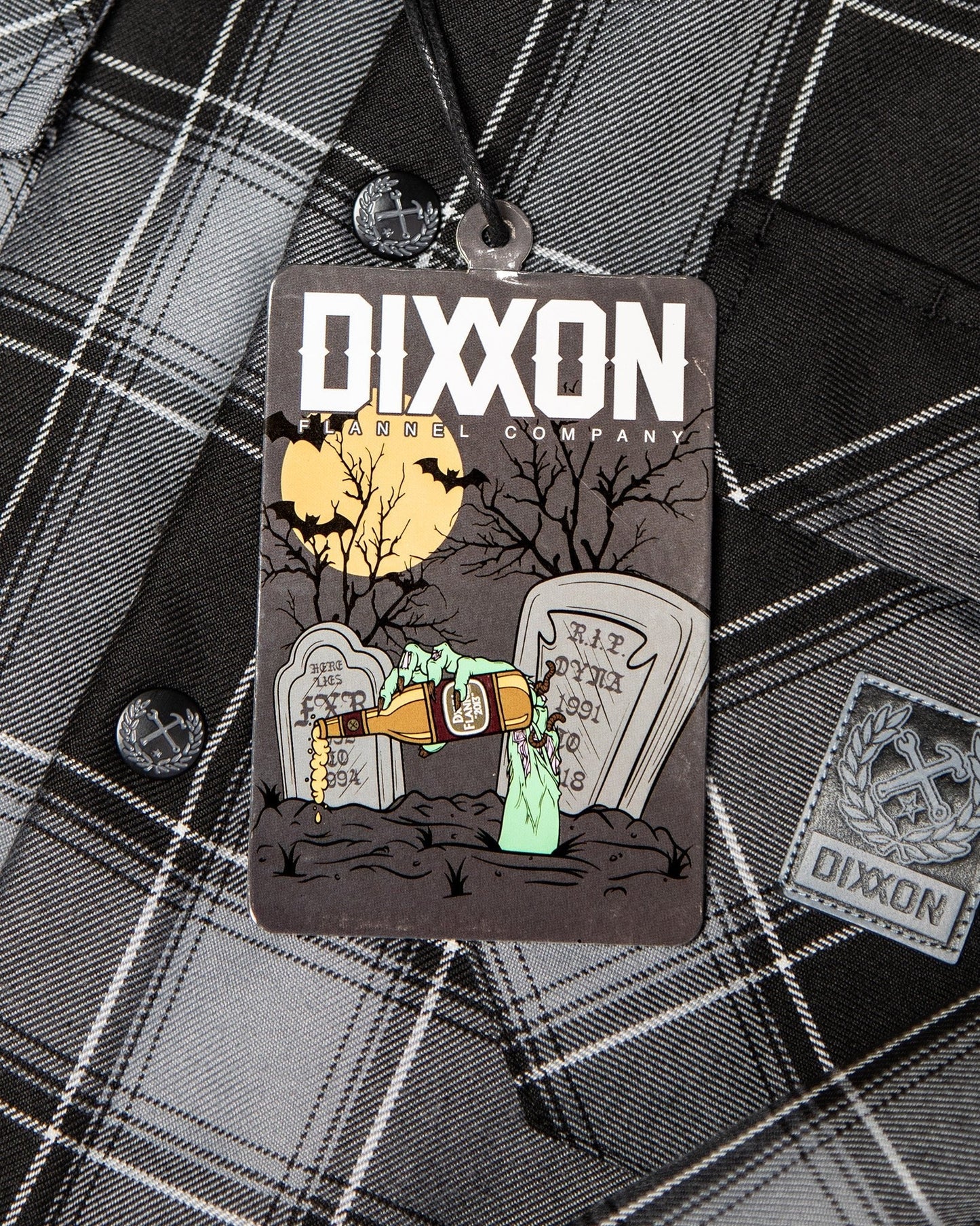 The Graveyard Sherpa Lined Flannel Jacket