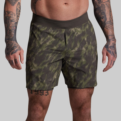 Versatile Short w/ Compression 7" (Haze)