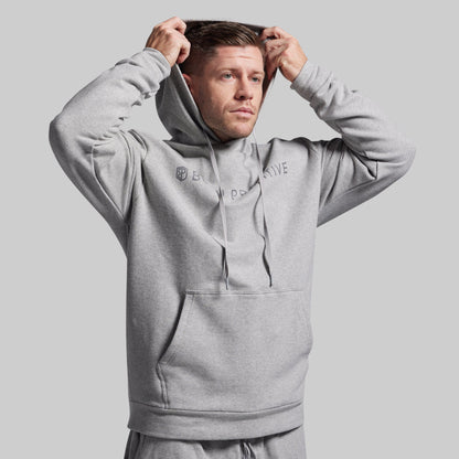 BP Classic Men's Unmatched Hoodie (Heather Grey)