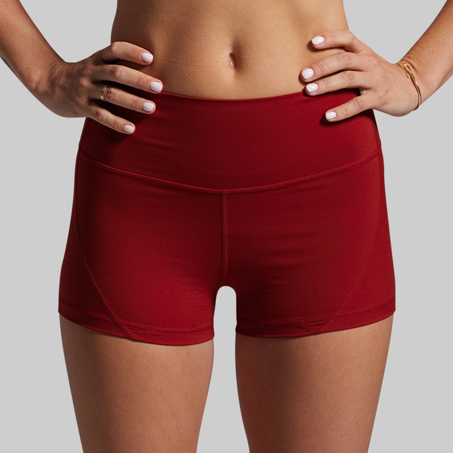 Your Go To Booty Short Set (Claret)