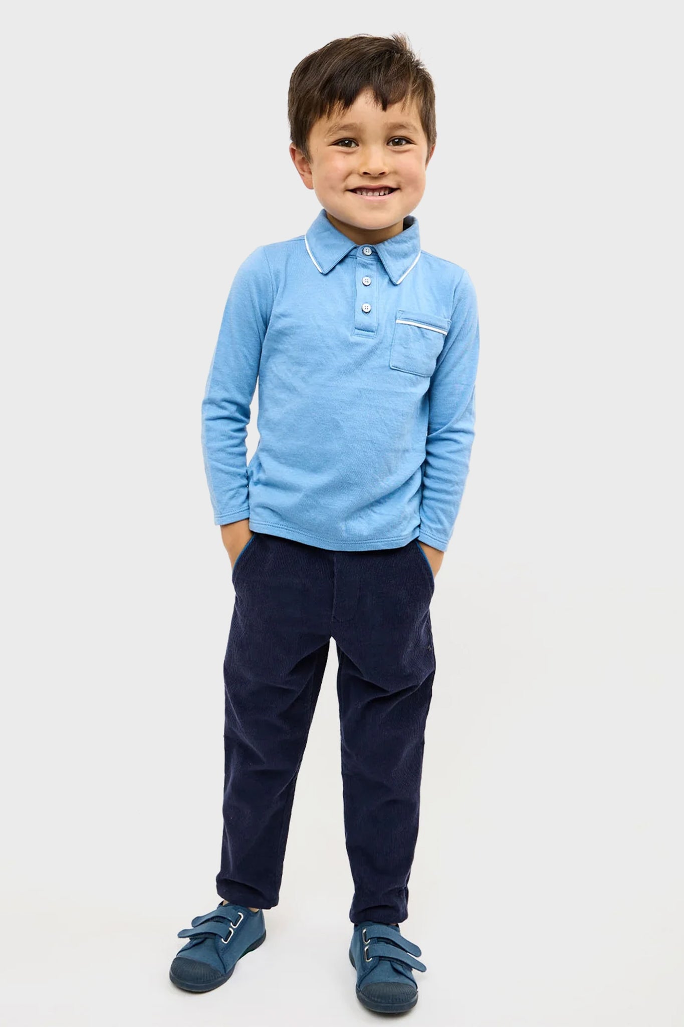Blue Parker Polo