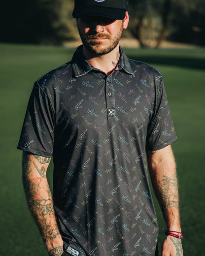 Pew Pew Party Polo