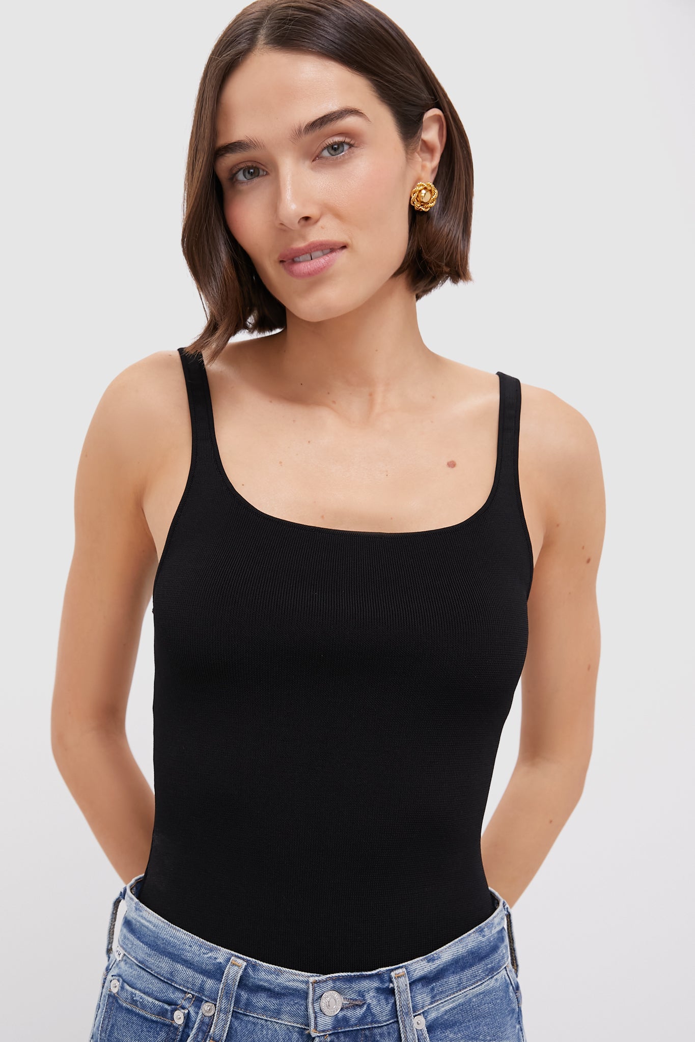 Black Alba Compression Tank