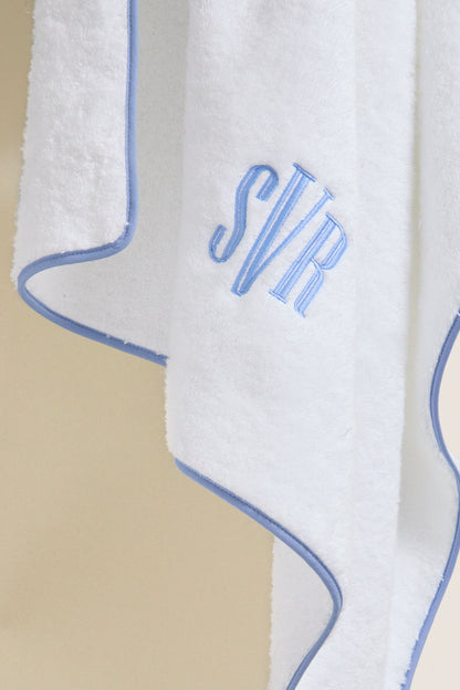 Azure Cairo Bath Towel