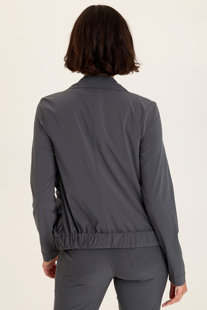 Momentum Whisper Stretch Ruched Active Jacket