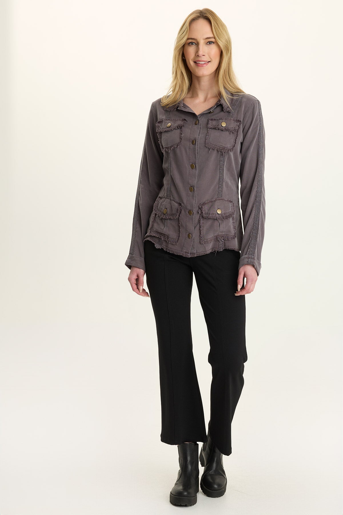 Twill Safari 4-Pocket Twill Jacket
