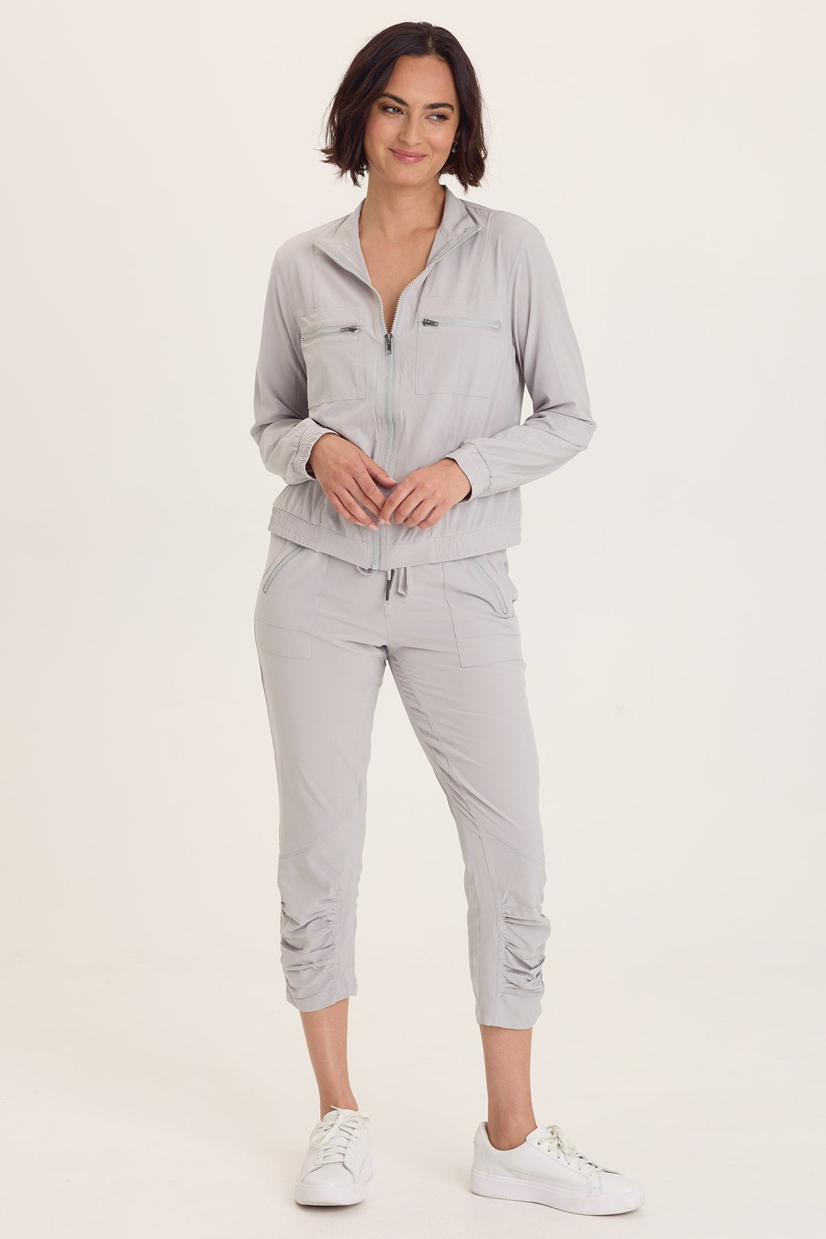 Quinn Active Ruched Bomber