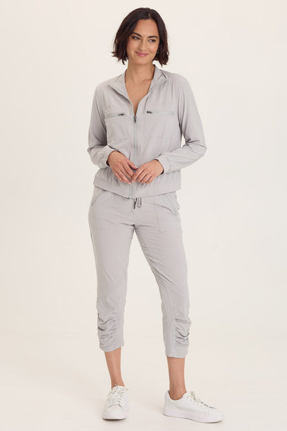 Quinn Active Ruched Bomber