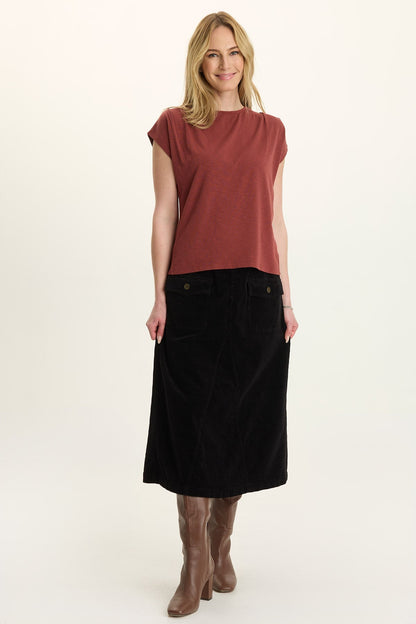Alto Corduroy Midi Skirt