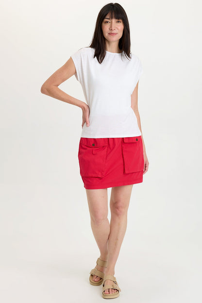 Sunder Poplin Mini Skirt