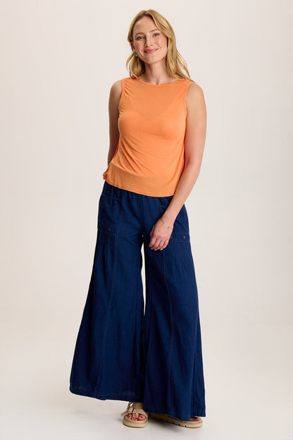 Leka High-Boatneck Tank