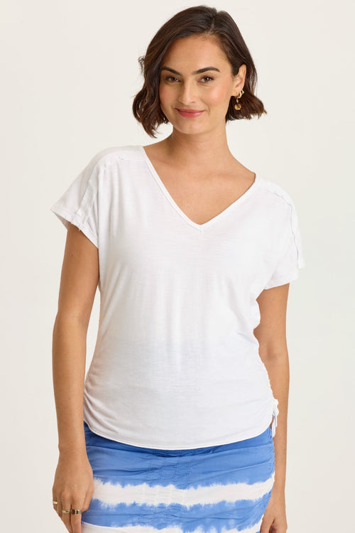 Diggory Jersey Cinchable Dolman Tee