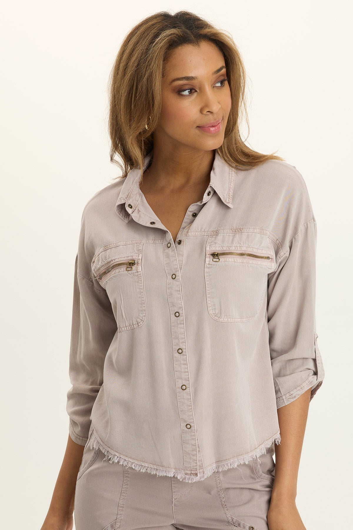 Knapp Utility Cargo Button-Up