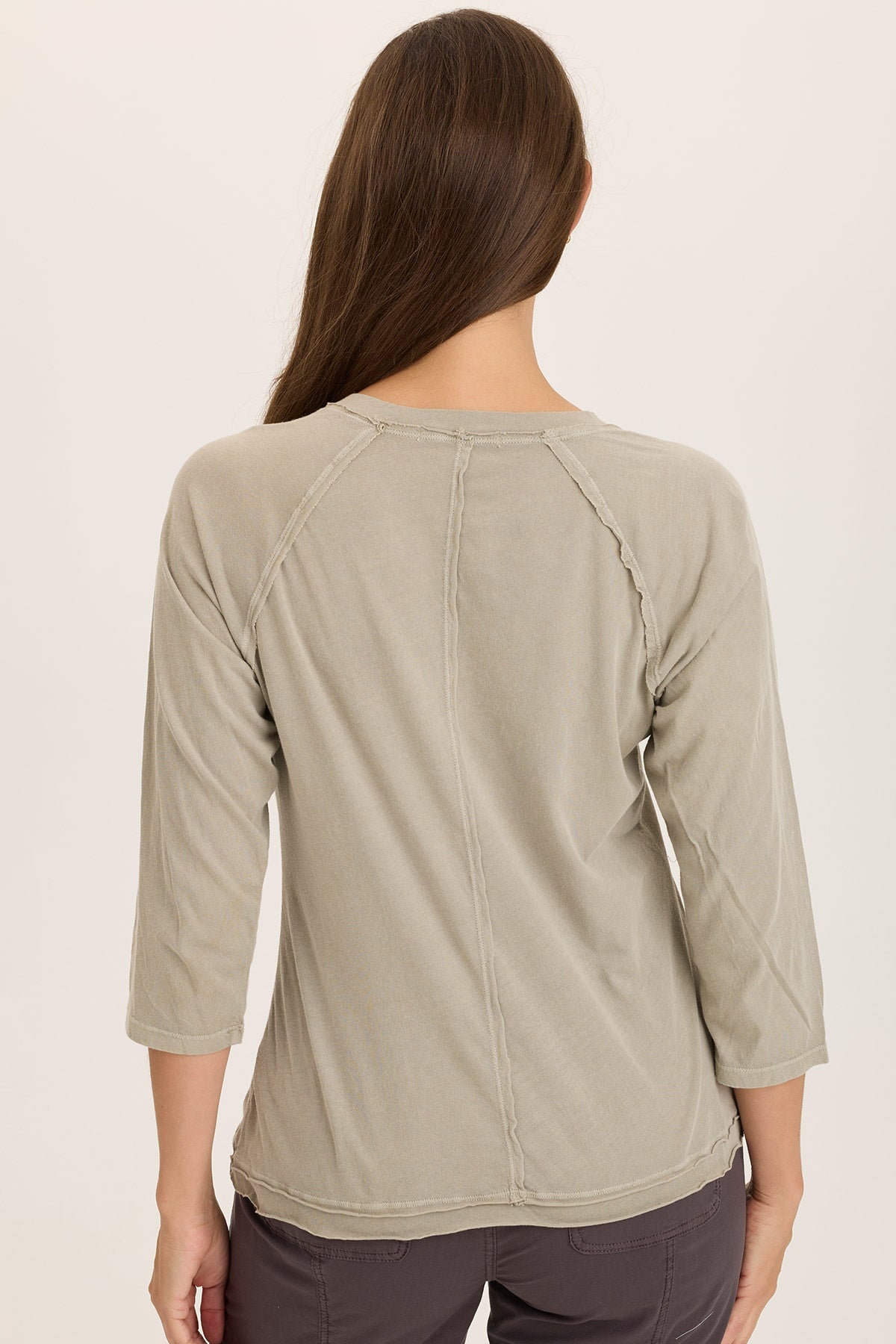 Maven Jersey 3/4-Sleeve V-Neck Tee