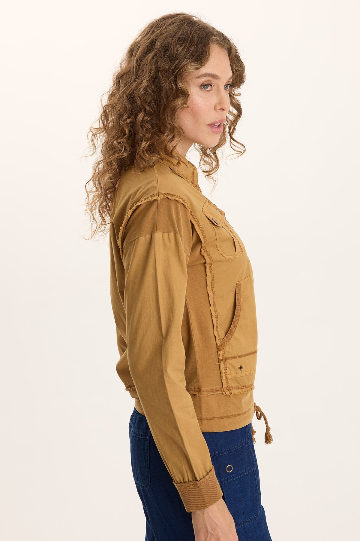 Ari Poplin Adjustable Cargo Bomber