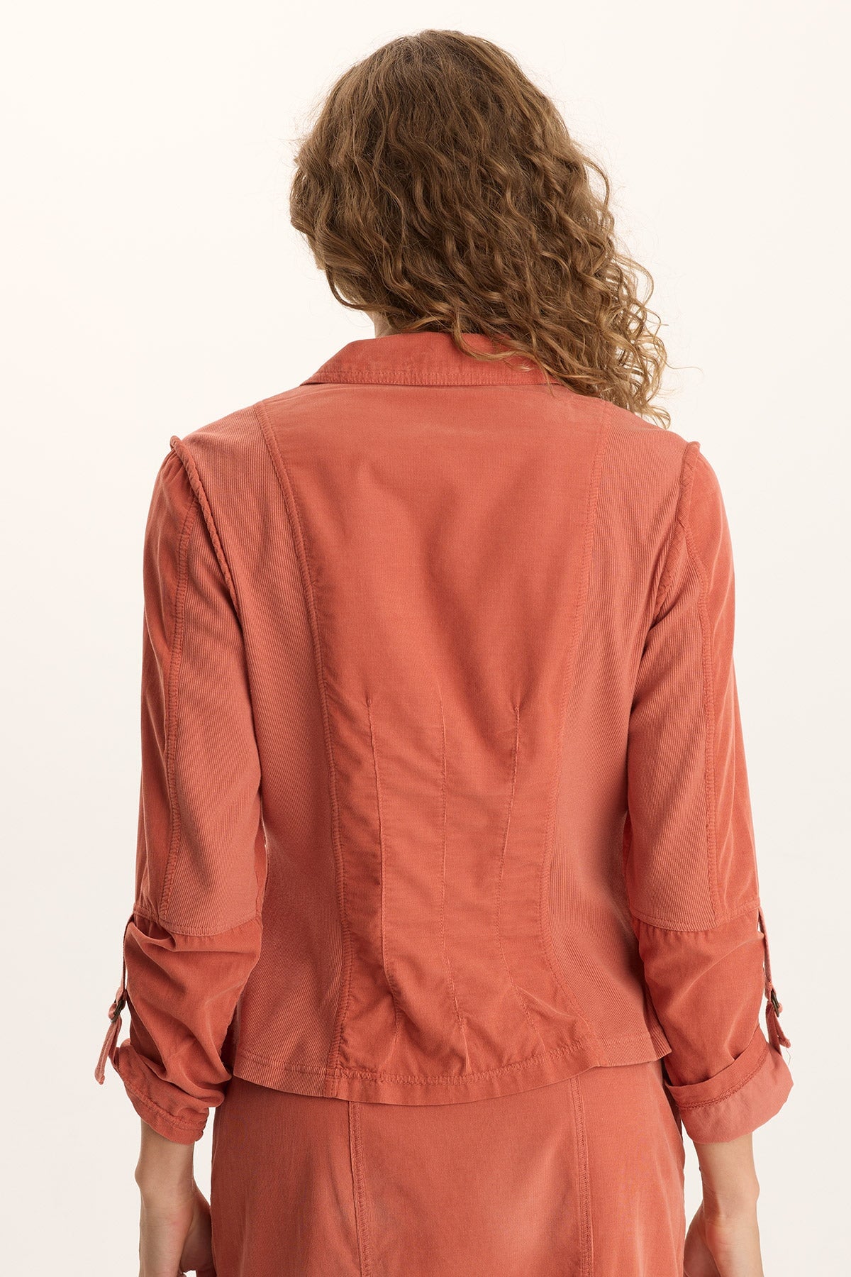 Eino Corduroy Fitted Blazer Jacket